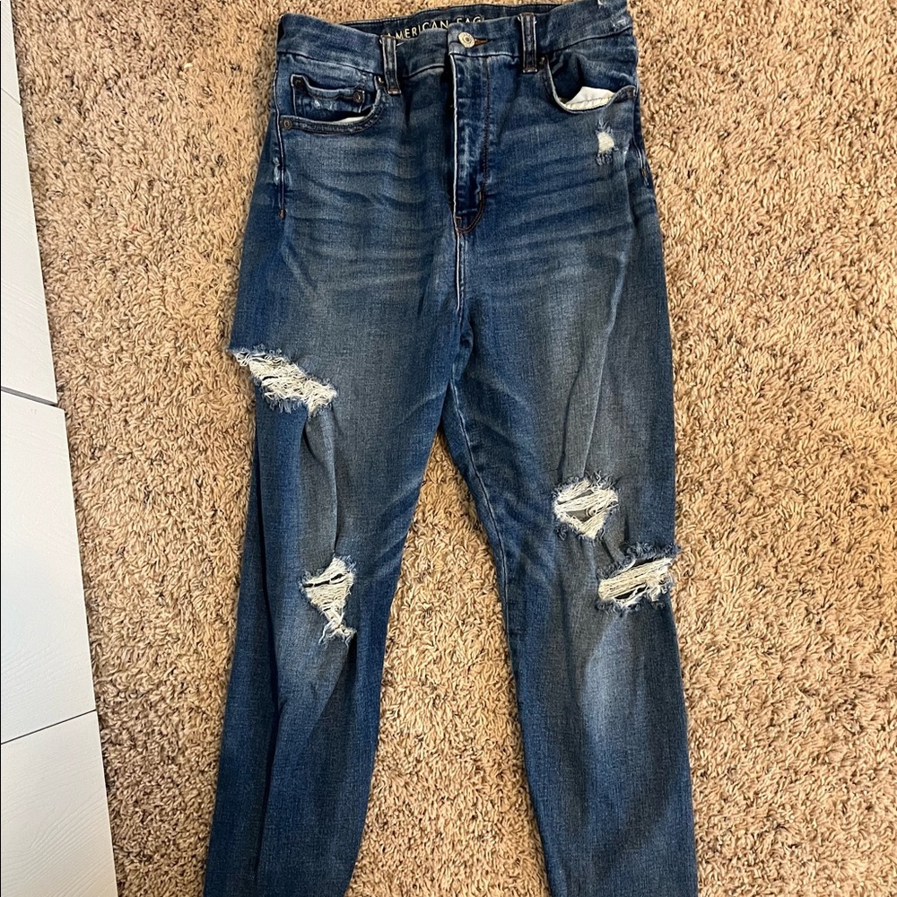 American eagle curvy jeans